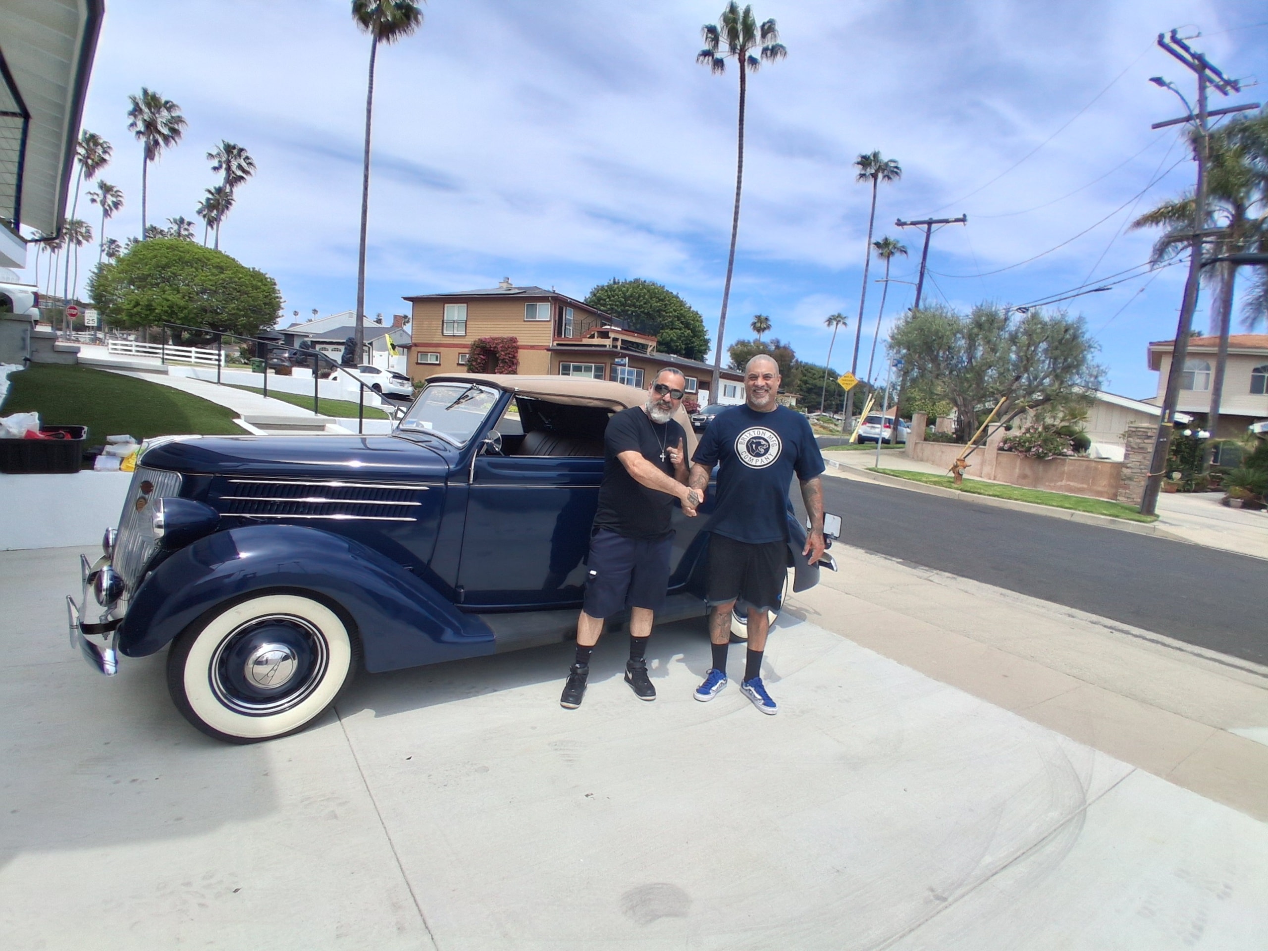 NTS at 1936 Ford Convertible Delivery